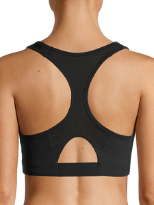 Seamless Wire-Free Bra Women's Half Cup Knitted Sports Bra Adjustable Straps Solid Color Everyday Wear All Seasons - Product Image 6