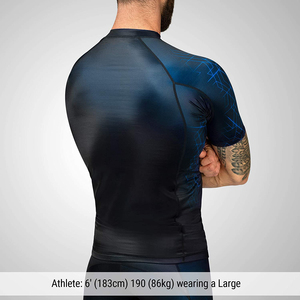 OEM High Performance Training Outfit <b>Flexible</b> Design Men Rash Guard Premium Fabric Comfortable Wear Durable Wholesale - Product Image 3