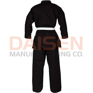 Uniforme de Karate Blanco 100% Algodón, Duradero, Unisex, para Adultos, Artes Marciales, Corte Regular, en Stock - Product Image 4
