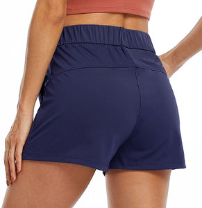 Shorts pour femmes personnalisés en gros – Idéaux pour l'été, la gym, l'entraînement et la course à pied – Séchage rapide, respirants, taille haute, coupe ajustée, bas élastiques - Product Image 5