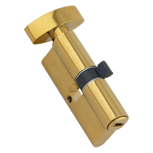 Cylindre de serrure en laiton à bouton unique, moderne, durable, insonorisé, installation facile, accessoires de quincaillerie de sécurité pour porte - Product Image 4