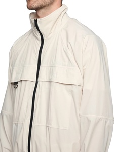 2025 Custom Breathable 100% Polyester Nylon Windbreaker <b>Jacket</b> Casual Outdoor <b>Lightweight</b> Quick Dry Stand Collar Mesh Lining - Product Image 4