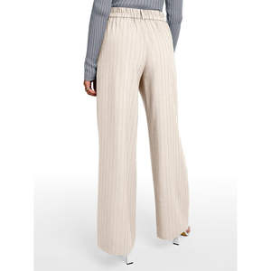 กางเกงขายาวทรงกระบอกเอวสูงสำหรับผู้หญิง รุ่นใหม่ทันสมัย ระบายอากาศได้ดี เหมาะสำหรับทำงาน รับผลิตแบบ OEM ODM - Product Image 3