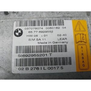 ECU และโมดูลคอมพิวเตอร์มือสองสำหรับรถยนต์ซีรีส์ 7 รุ่น 6929552 - Product Image 3