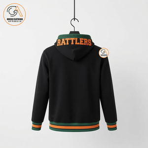 เสื้อฮู้ดดี้ลำลองสำหรับผู้หญิง FAMU ลายสัตว์ พิมพ์ลาย  ผ้าฝ้าย 100% เป็นมิตรกับสิ่งแวดล้อม  ความยาวปกติ  ประดับด้วยคริสตัลและกลิตเตอร์แบบ OEM จำนวนมาก สำหรับฤดูหนาว - Product Image 2