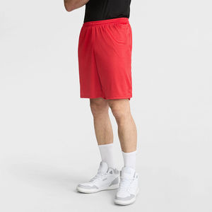 Nouvelle promotion : Short en maille 100 % coton pour homme, design personnalisé, short adulte avec cordon de serrage, motif uni - Short très tendance - Product Image 3