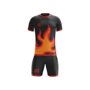 Uniforme de Fútbol Personalizado con Tela de Poliéster 100% de Secado Rápido, Colores y Logotipo Personalizados - Product Image 3
