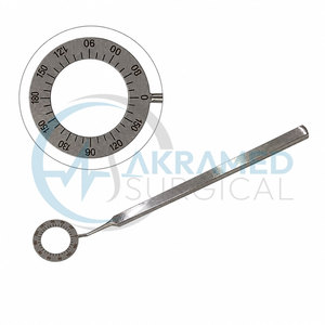 Henderson 4 Notch Degree <b>Gauge</b> Alignment <b>Marker</b> Ophthalmic Surgical Instrument Stainless Steel CE Certified Class I - Product Image 6