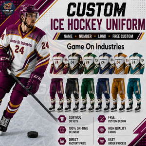 Custom Name Number Sublimated Jersey and Pants Complete Outfit Full Print OEM ODM Service Ice Hockey Uniform For Team Wear - Product Image 5