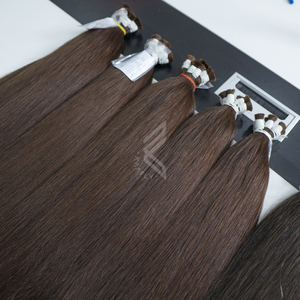 Cheveux vierges européens bruts du vendeur du Vietnam-option de perruque de salon de luxe teinte disponible - Product Image 1