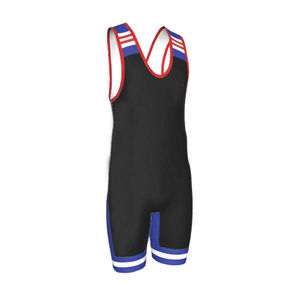 Combinaisons de lutte pour jeunes, maillots de lutte sublimés à compression pour hommes, faible MOQ, service OEM - Product Image 2