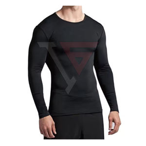 T-shirt d'entraînement pour hommes, extensible et respirant, pour la salle de sport - Product Image 3
