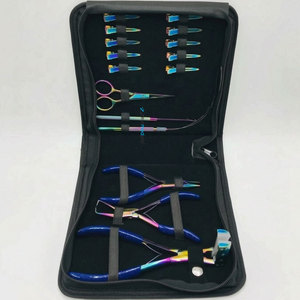 Premium Quality Eco-Friendly Microlink Opener Kits Stainless Steel Tape-In Plier <b>Silicone</b> Pad Custom Logo Hair Extensions <b>Tool</b> - Product Image 1