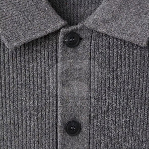 High Quality Soft Knit Breathable Wool Liner <b>Long</b> Sleeve Covered Button <b>Men</b> <b>Cardigan</b> Solid V-neck Regular Fit Lightweight Winter - Product Image 6
