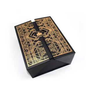 Emballage en papier de parfum design de qualité supérieure boîte pliante à rabat mini boîte cadeau boîte cadeau en papier magnétique dur vente en gros - Product Image 6