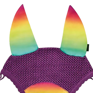 Equestrian Horse <b>Fly</b> Veil Ear Bonnet Ear <b>Net</b> Custom Logo Horse Product <b>Fly</b> Ear Bonnet High Quality for Sale Best quality - Product Image 5