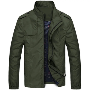 Chaqueta Cortavientos Ligera de Poliéster de Primera Calidad para Hombre, con Logotipo Personalizado, Cierre Frontal, Estampado de Oveja, Talla Grande, Informal, para Otoño - Product Image 3