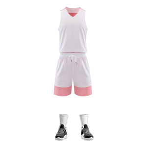 Conjuntos de Camisetas y Pantalones Cortos de Baloncesto Deportivos Personalizados 2023, Transpirables, 100% Poliéster, para Hombre/Mujer/Niño, Ropa Deportiva Personalizada, Tallas Grandes - Product Image 5
