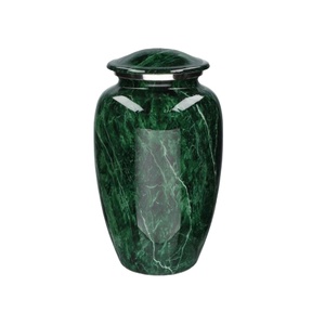 โกศสีฟ้าแบบพกพาสำหรับงานแกะสลักขี้เถ้าโกศสำหรับผู้ใหญ่อุปกรณ์งานศพที่ระลึก - Product Image 5