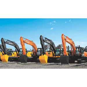 Excavatrice John Deere d'occasion, machine de construction robuste, excellent état de fonctionnement - Product Image 3