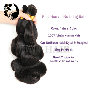 Venta caliente de alta calidad 100g a granel Hali extensiones cuerpo onda vietnamita Remy todos los colores teñido Super doble dibujado solo dibujado - Product Image 5