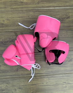 Set de Boxeo Profesional para Sparring, en Negro/Gris, con Logotipo Personalizado, Equipo de Protección, Correa de Muñeca Ajustable con Gancho, Gran Venta - Product Image 4