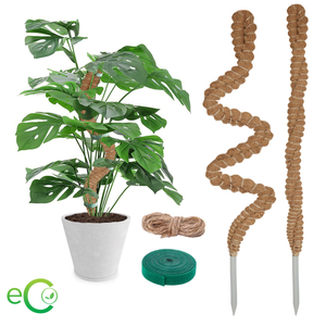 Mejor Precio: Poste de Fibra de Coco Natural para Soporte de Plantas – Poste de Coco Ecológico DIY de ECO2GO VIETNAM - Product Image 1