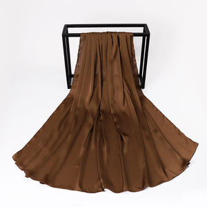 SIDDIQUI HOSINEX Hiyab Largo de Algodón y Chifón para Mujer, Estilo Tradicional Musulmán, Diseño Sólido, Resistente al Viento y Transpirable, para Otoño - Product Image 5