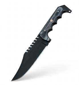 Handcrafted Matte Black Steel Heavy Utility <b>Craft</b> <b>Tool</b> Laminated Wood Handle Executive Display Piece - Product Image 4
