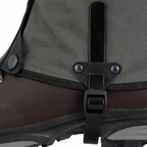 Polainas de pierna ajustables Deportes al aire libre Resistente al agua Transpirable Senderismo Caminar Escalada de montaña Raquetas de nieve Logotipo bordado - Product Image 3