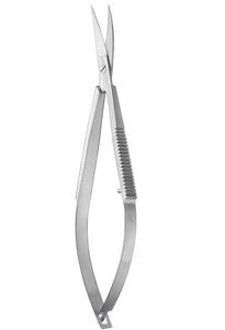Curved Blades Steel OEM ODM Best Quality In Silver Color Product Customizable <b>Control</b> Beauty Spring Scissors By Grip Surgical - Product Image 6