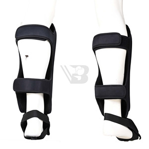 Espinilleras de Entrenamiento Profesional Hechas a Medida, Almohadillas de Competición de Cuero Vacuno Estampado de Alta Calidad para Muay Thai y Kick Boxing - Product Image 5