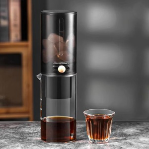 Tour de préparation de café à froid, cafetière à glace à dégoulinement lent avec valve réglable pour la maison et les cafés - Product Image 2