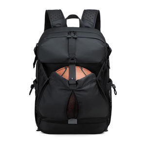 Casual <b>Training</b> Custom Basketball <b>Backpack</b> Neoprene Material with Zipper Closure Fashion Sport Bag for Football Soccer Travel - Product Image 4