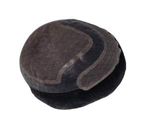 วิกผมผู้ชายแบบตรงสไตล์บราซิล Taz Premium พร้อมแผ่นต่อผม 5 ชิ้น ผมแท้ Remy สินค้าขายดี - Product Image 5