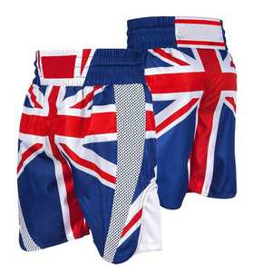 Pantalones cortos de boxeo que proporcionan lo necesario para un movimiento intenso, permitiendo a los luchadores deslizarse, cambiar de posición y mantener la claridad en sus movimientos. - Product Image 1