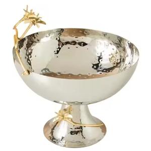 Luxury <b>Bowl</b> Metal Chocolate <b>Bowl</b> Stainless Steel Candy Serving <b>Bowl</b> for Dry Fruits <b>Snacks</b> - Product Image 4