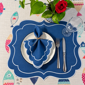 Restaurant Dinner <b>Napkin</b> with Elegant Hemmed Edges and Soft Cotton <b>Fabric</b> for Fine Dining - Product Image 4