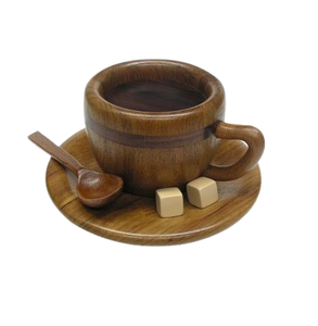 Wooden <b>Cup</b> Handmade Natural Wooden <b>Tea</b> Drinking <b>Cup</b> For Beer and Coffee and Milk Container Tabletop kitchen - Product Image 3