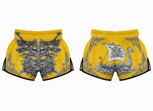Vêtements de boxe, design personnalisé par sublimation, taille haute élastique, respirant, confortable, shorts de Muay Thai haute performance - Product Image 6