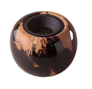 NobleWoodBakhoor Hand-Made Eco-Friendly Natural Religious Wooden Incense <b>Burner</b> Set Geometric Inlay Design Aromatic All-Season - Product Image 2
