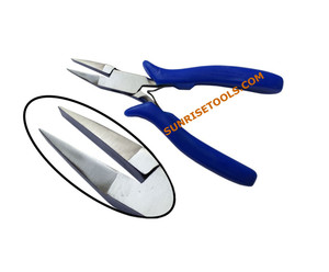 Alicates de Punta Plana de Acero Inoxidable de Alta Calidad de 5 Pulgadas para Fabricación de Joyas, Modelo SUNTOOLS/STIPL 498, Precio al por Mayor Bajo - Product Image 2