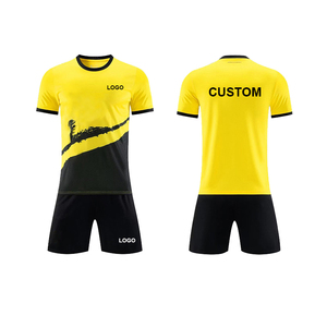 Maillot de football personnalisé de qualité thaïlandaise, vierge, à séchage rapide, par sublimation, pour hommes, uniforme de football pour les Jeux Olympiques - Product Image 4