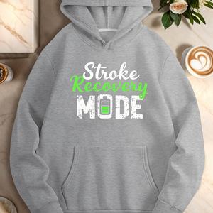 Battery Stroke Recovery Mode sudaderas casuales para mujer - Product Image 3