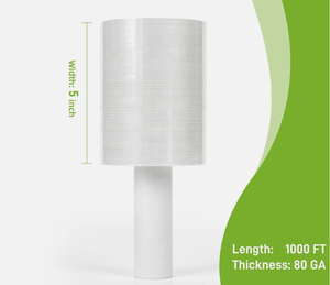 Película Estirable para Paletización, Laminada, Brillante, Resistente a la Humedad, Transparente, Suave, de Grado Industrial, con Asa, Precio de Fábrica - Product Image 4