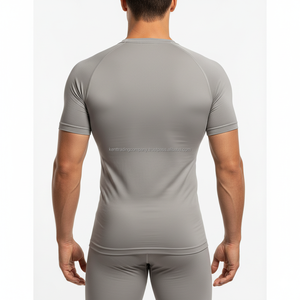 Conjunto de Compresión de 2 Piezas para Hombre, Ropa Deportiva de Secado Rápido, Traje Ajustado de Alto Rendimiento para Correr y Entrenar - Product Image 5