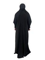 Robe décontractée en mousseline de coton taille unique, ensemble deux pièces pour Burqa Niqab, longueur ras du sol, manches longues, personnalisable au Bangladesh