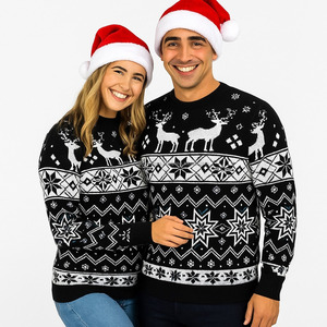 Family Combo Sets Winter <b>Christmas</b> <b>Sweaters</b> Long Neck Regular Fit Super Soft Warm Good Quality - Product Image 4
