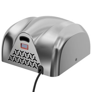 Asciugamani Elettrico Commerciale da 1300W, Automatico ad Alta Velocità, in Acciaio Inossidabile, con Aria Calda, 120V, Collegabile alla Presa/Cablato, Doppia Funzione - Product Image 1