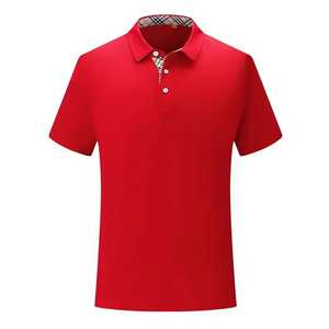 <b>Men's</b> <b>Yellow</b> Solid Color Short Sleeve Polo <b>Shirt</b> Button Collar Casual Knitted Fabric Regular Fit - Product Image 4